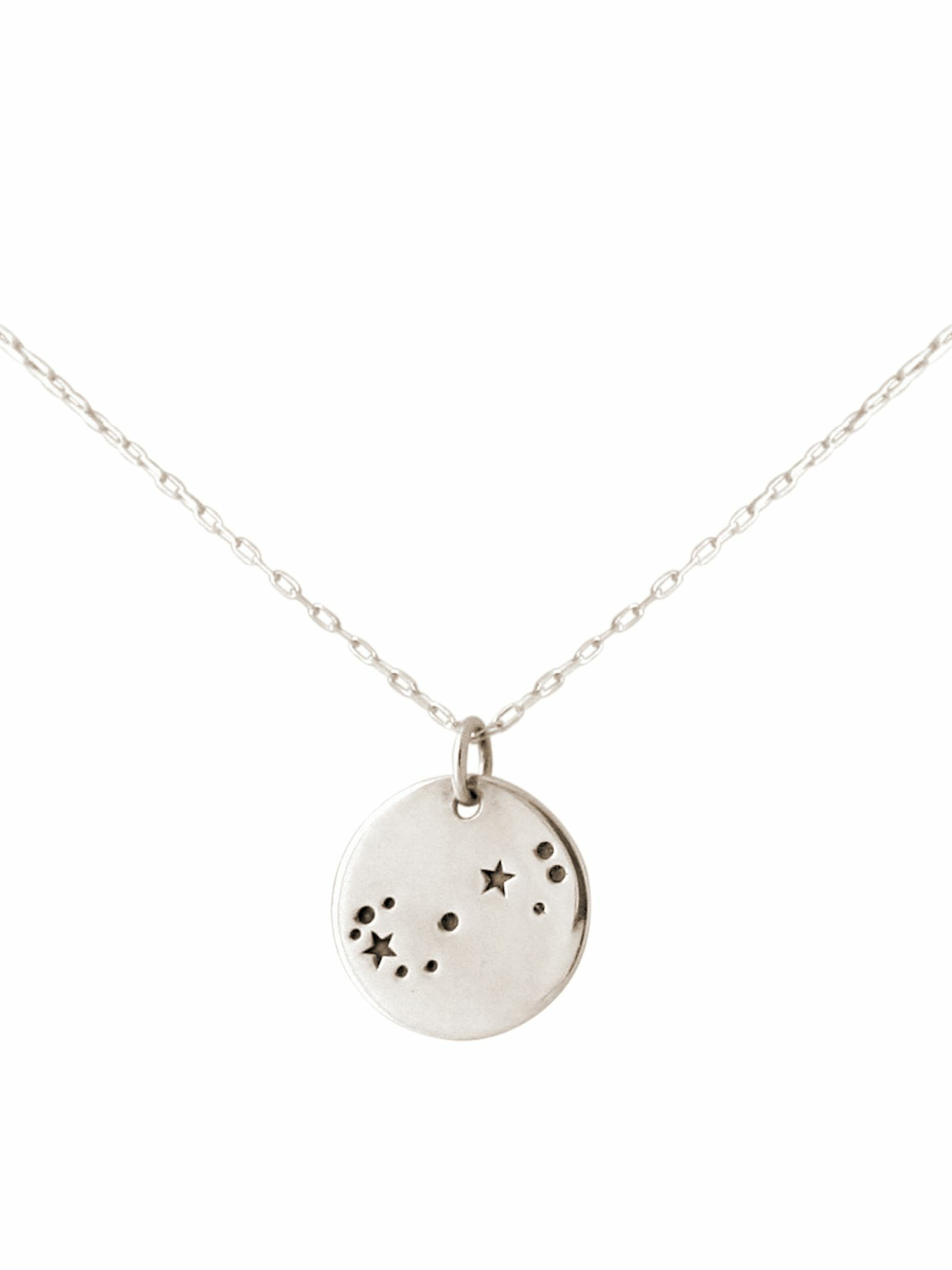 Gemshine Kette in Silber: Vorderseite