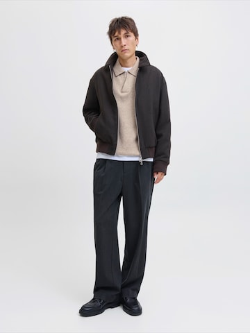 JACK & JONES - Jersey 'JJSOHO OLLIE' en gris
