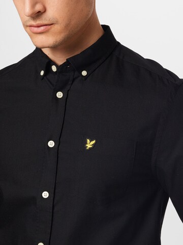 Lyle & Scott Regular fit Zakelijk overhemd in Zwart