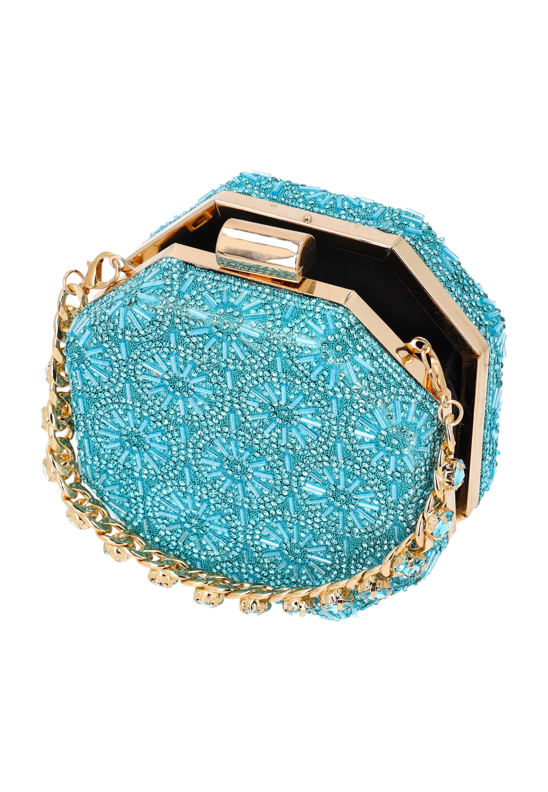 usha BLACK LABEL Clutch in Green