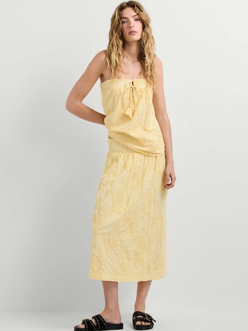 Jupe 'Franca' Pepe Jeans en jaune
