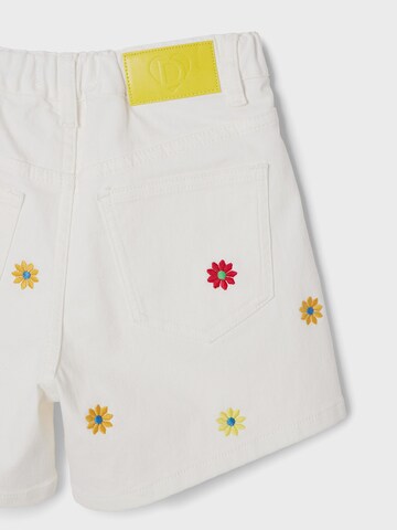 Desigual Regular Jeans 'Daisy' i vit