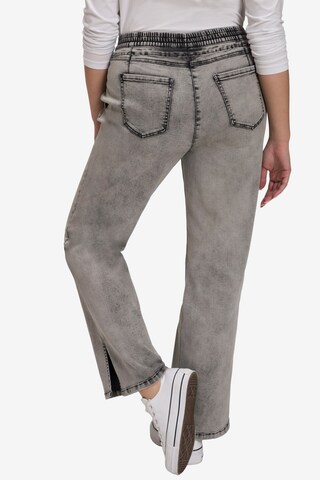 Ulla Popken Bootcut Jeans 'Mary' in Grau