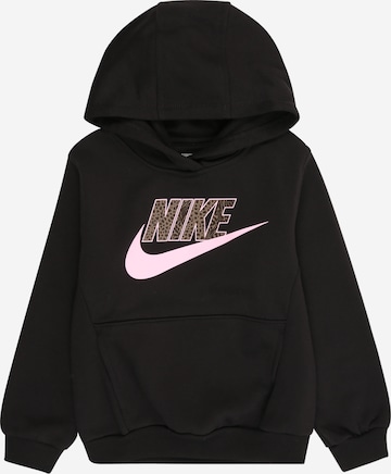 juoda Nike Sportswear Megztinis be užsegimo: priekis