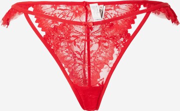 ETAM Thong 'INSTANT' in Red: front