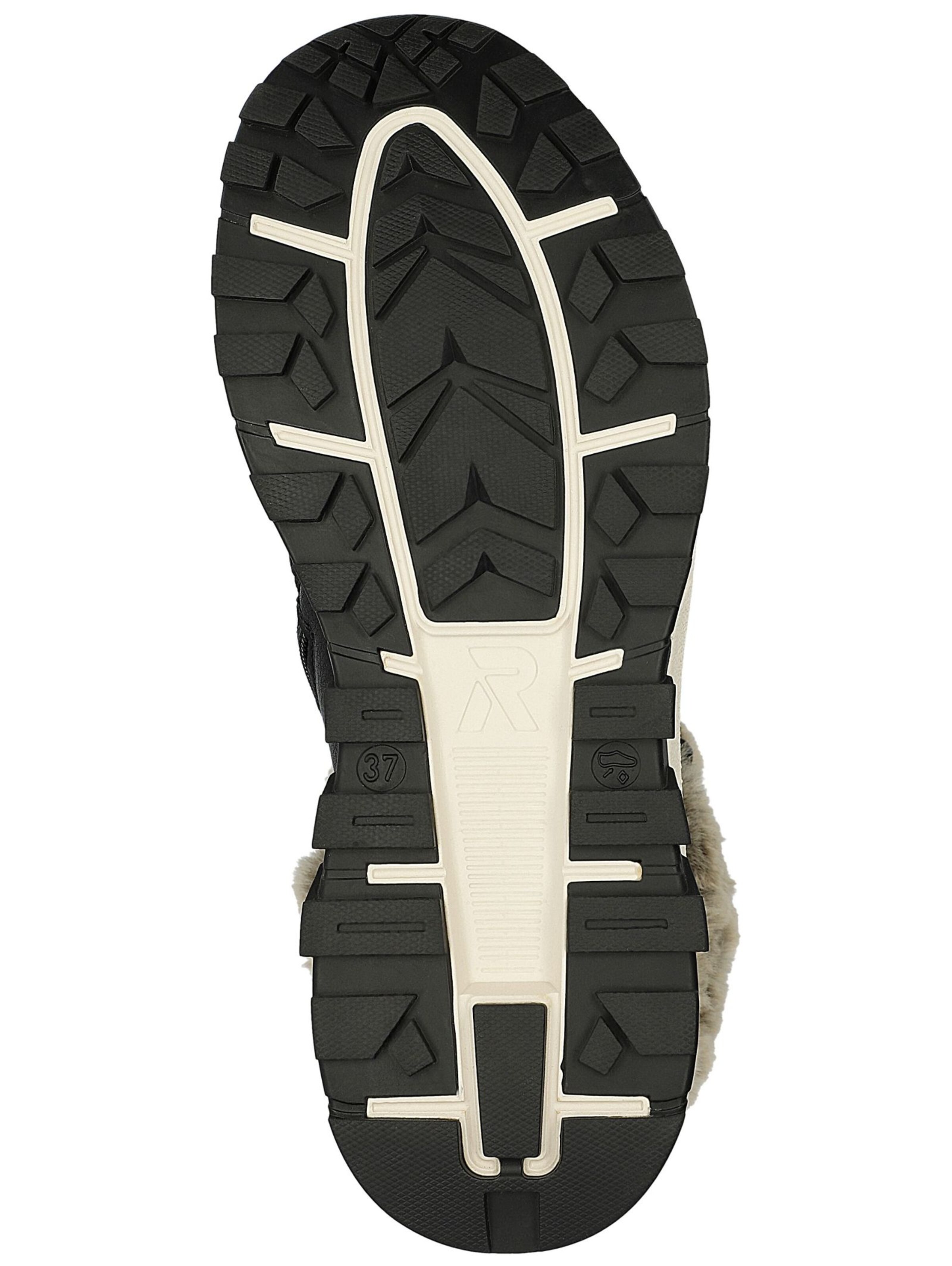 Rieker Gležnarji z vezalkami | črna barva