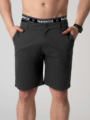 PANTONECLO Slimfit Chino 'Pantoneclo Men’s Chino Shorts' in Grijs