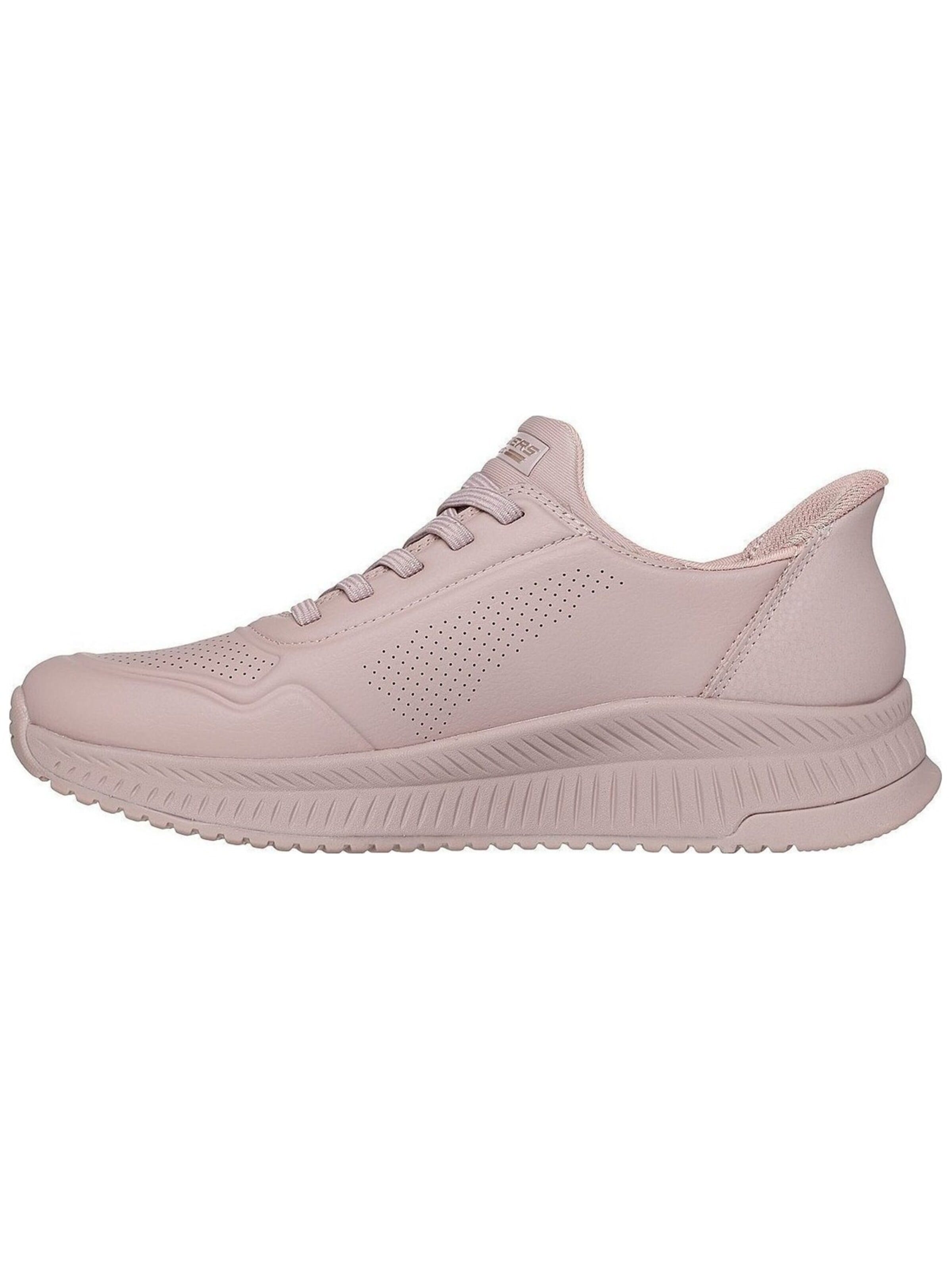 SKECHERS Slip-Ons in Pink: front