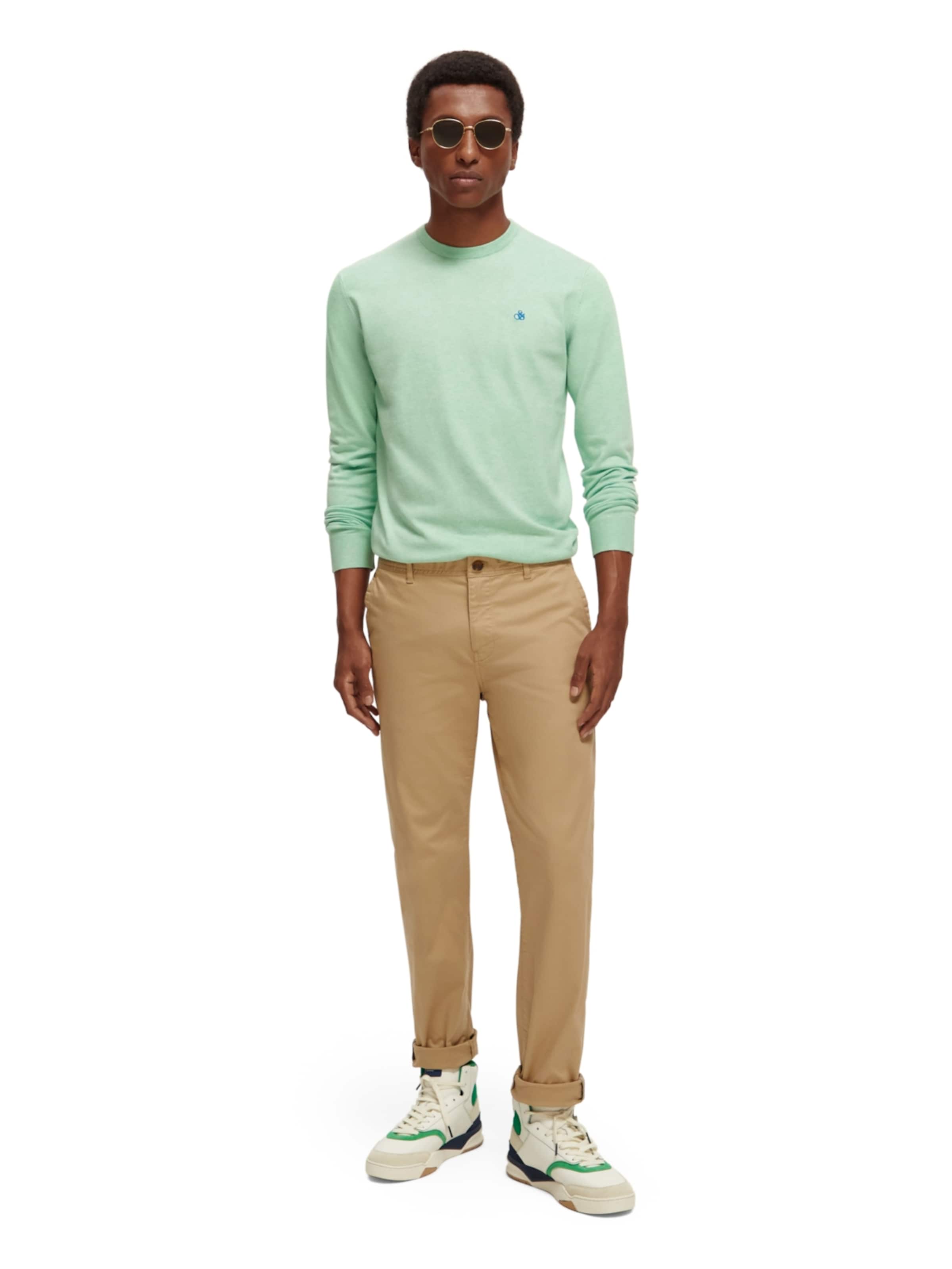 SCOTCH & SODA - Jersey 'Essential' en verde