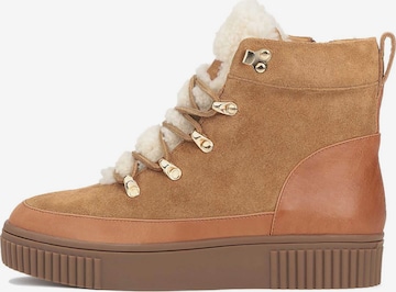 Kazar Lace-up bootie in Beige: front