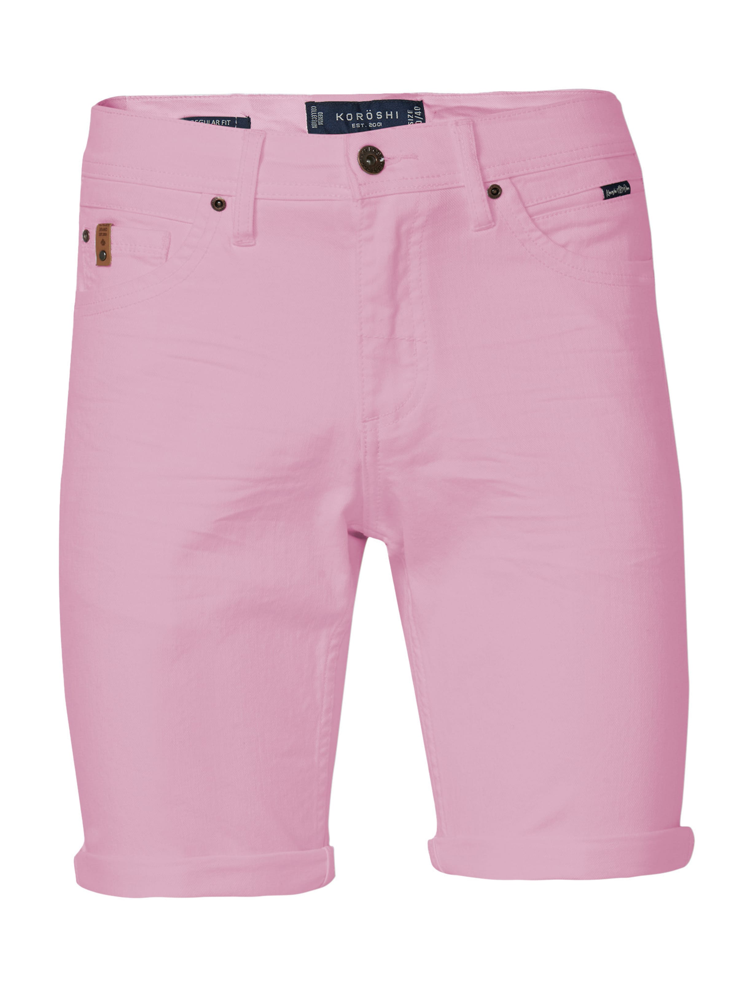 KOROSHI Regular Jeans i rosa: framsida