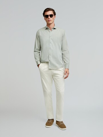 Scalpers Regular fit Button Up Shirt 'Seatle' in Green: front