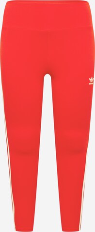 Leggings 'Adicolor Classics 3-Stripes ' ADIDAS ORIGINALS en rouge : devant