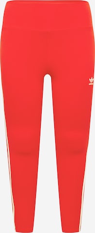 ADIDAS ORIGINALS Leggings in Red: front