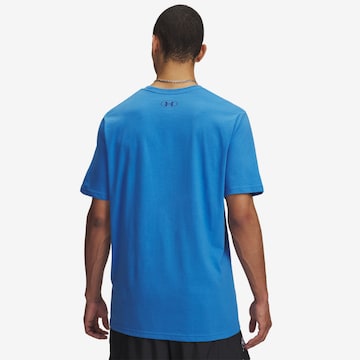 UNDER ARMOUR Performance Shirt 'Foundation' in Blue