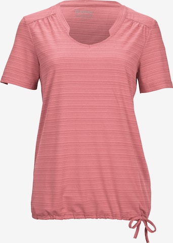 KILLTEC Performance Shirt in Pink: front