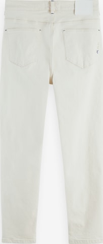 Effilé Jean 'The Drop regular tapered jeans — Forget' SCOTCH & SODA en blanc