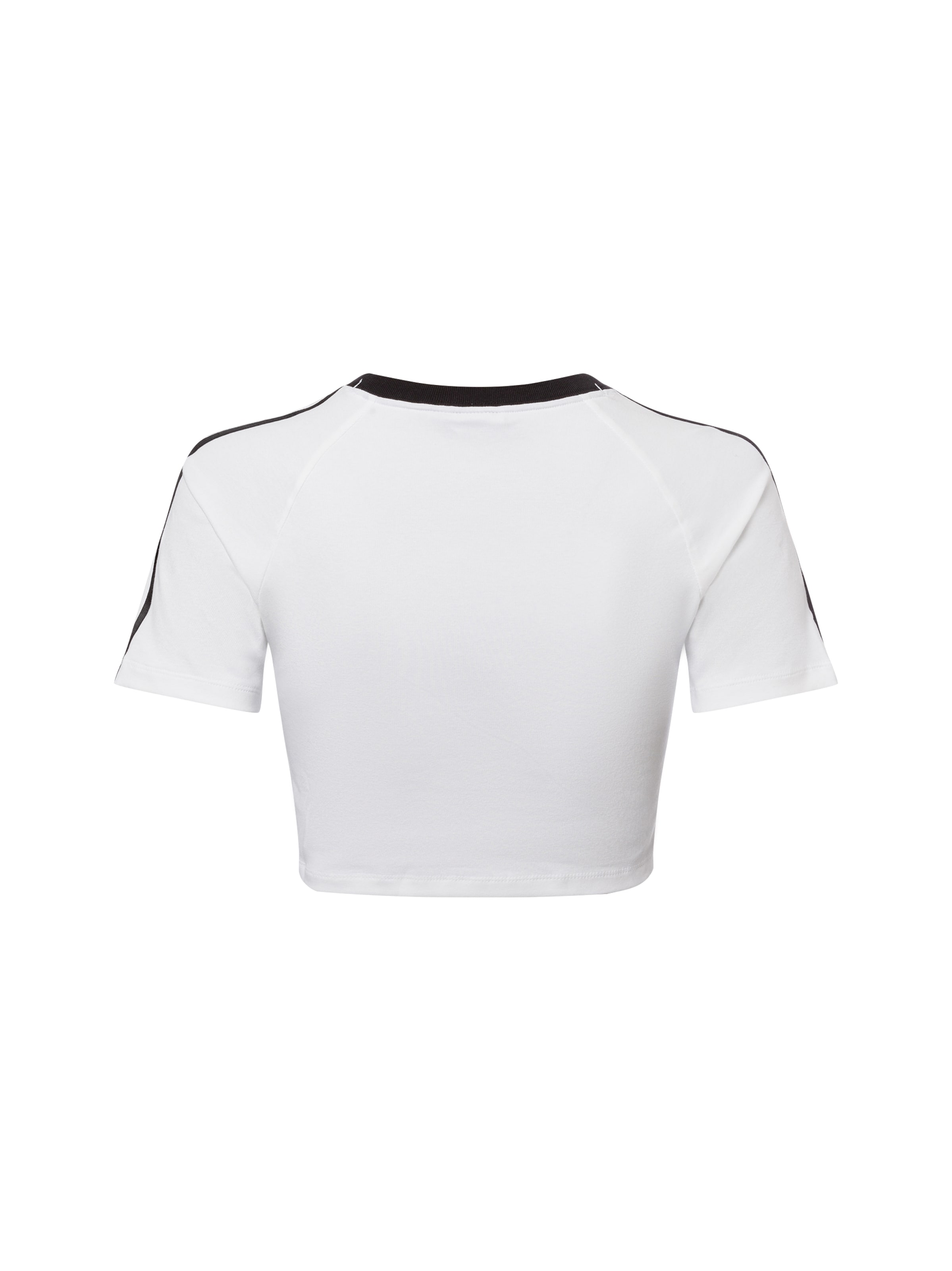 ADIDAS ORIGINALS T-shirt '3-Stripes Baby' i vit