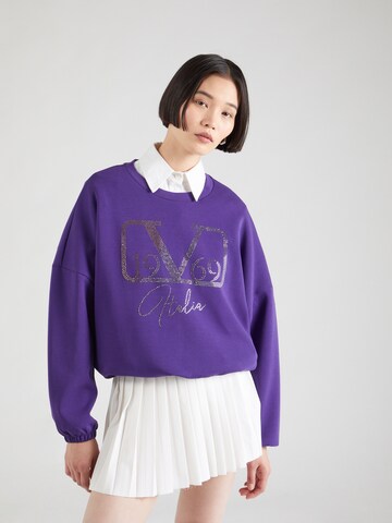 19V69 ITALIA Sweatshirt 'ALISA' i lilla: forside