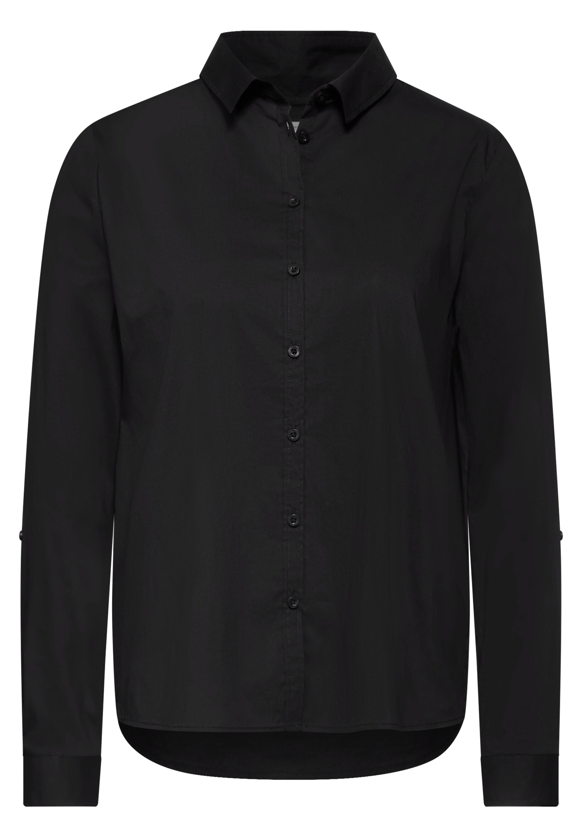 STREET ONE Bluse in Schwarz: Vorderseite