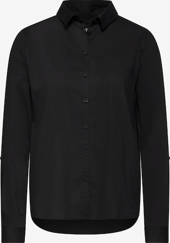 STREET ONE Bluse in Schwarz: Vorderseite