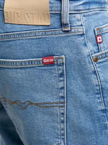 BIG STAR Regular Jeans 'Aden' in Blauw