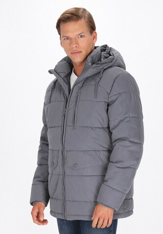 DreiMaster Maritim Between-Season Jacket in Grey: front