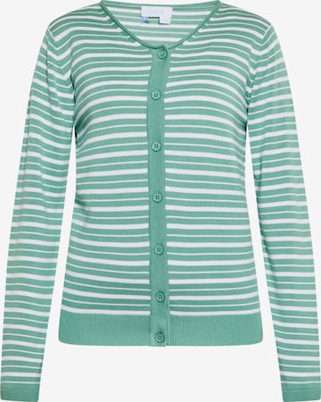 usha BLUE LABEL - Casaco de malha em verde: frente