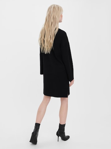 Robes en maille VERO MODA en noir