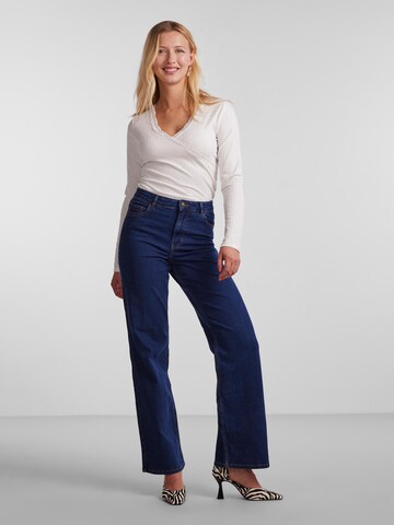 PIECES Wide leg Jeans 'Peggy' in Blue