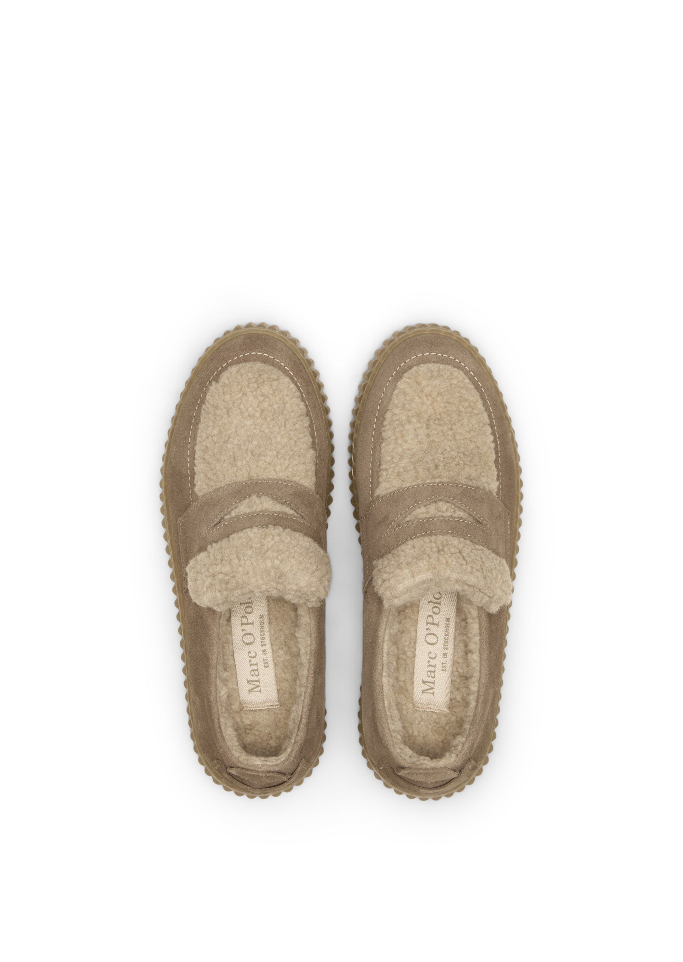 Marc O'Polo Slipper in Beige