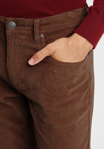 BLEND Regular Pants 'Manito' in Brown