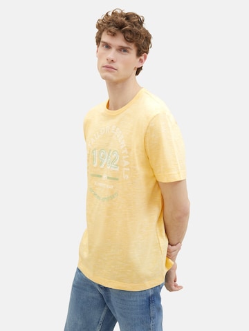 T-Shirt TOM TAILOR en jaune