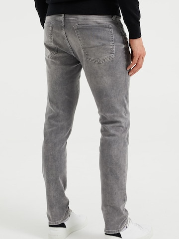 WE Fashion Slimfit Jeans i grå