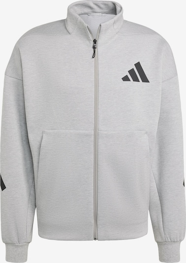 ADIDAS SPORTSWEAR Bluza rozpinana sportowa 'Z.N.E.' w kolorze nakrapiany szary / czarnym, Podgląd produktu
