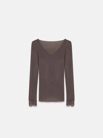 Dilvin Blouse in Brown