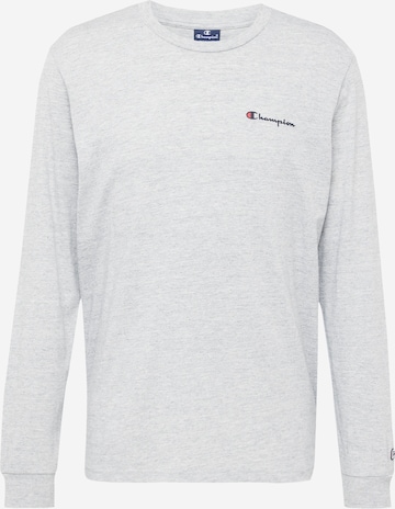 Champion Authentic Athletic Apparel T-shirt 'Classic' i grå: framsida