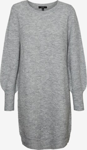 Robes en maille 'Simone' VERO MODA en gris : devant