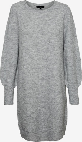 Robes en maille 'Simone' VERO MODA en gris : devant