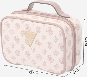 GUESS - Bolsa de cosmética 'WILDER TRAVEL' em rosa