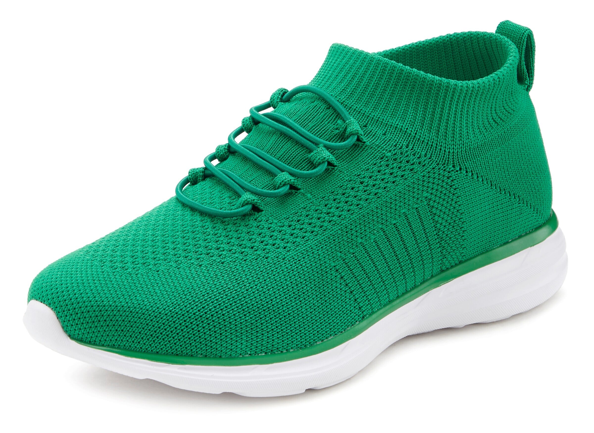 Slip on LASCANA en vert : devant
