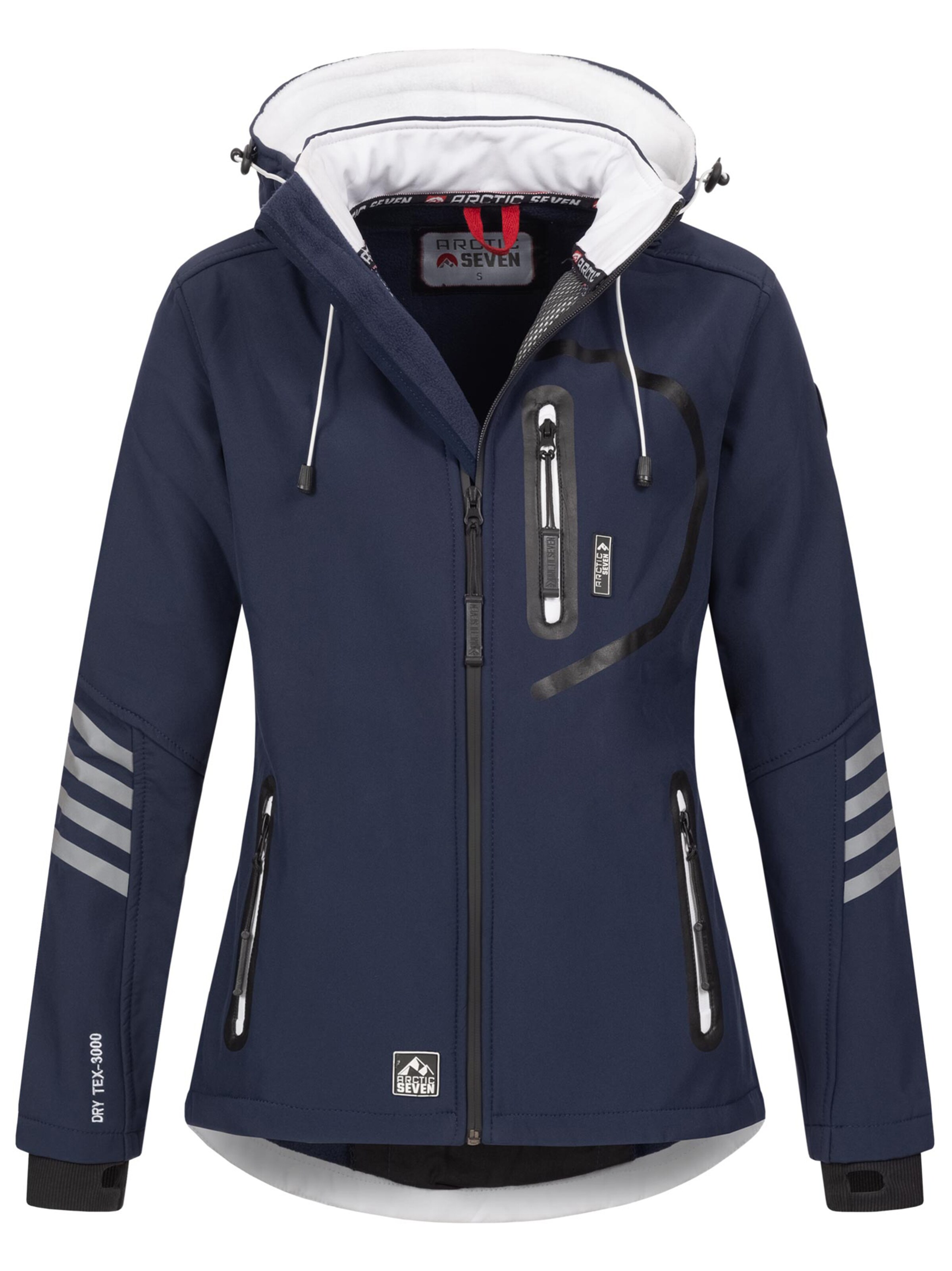 Arctic Seven Funktionsjacke in Blau: Vorderseite