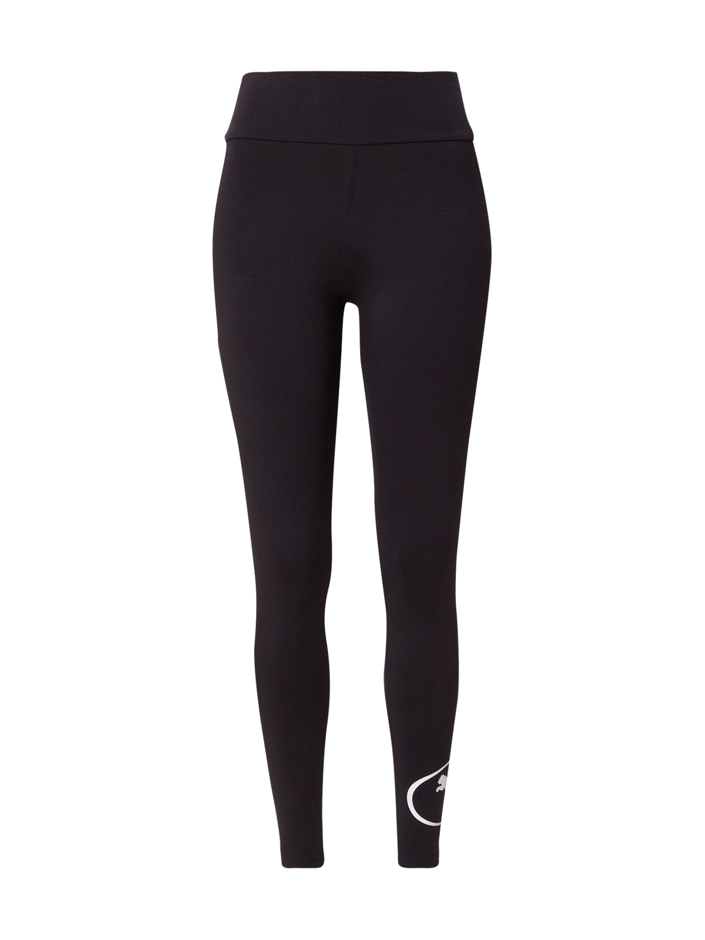 PUMA Skinny Κολάν σε μαύρο: μπροστά