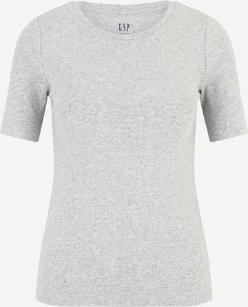 Gap Petite Shirt in Grijs: voorkant