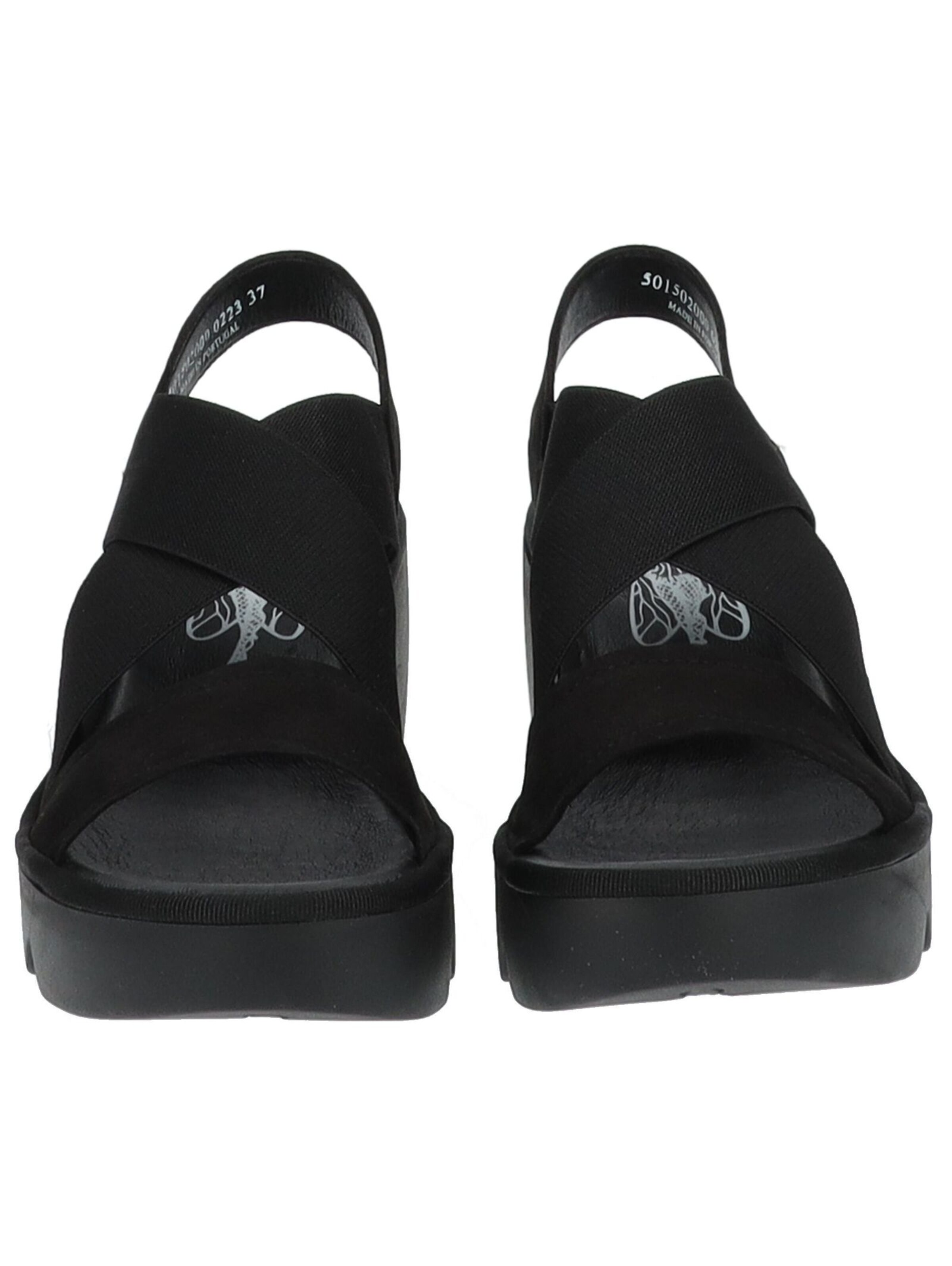 FLY LONDON Sandalen met riem in Zwart