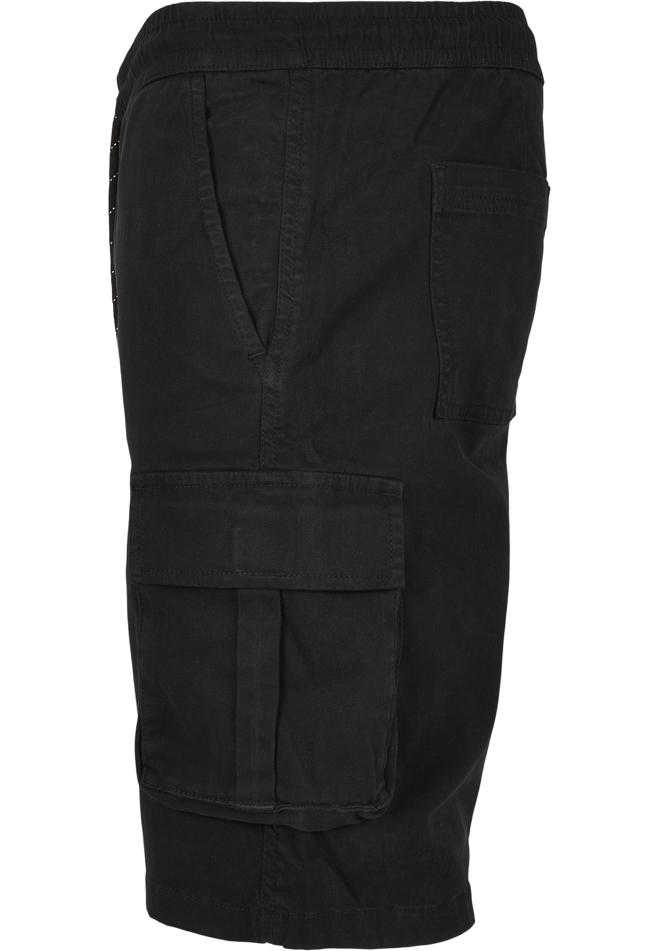 Urban Classics Loosefit Cargobroek in Zwart