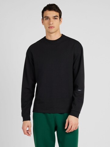 T-Shirt fonctionnel 'ACTIV COLL' Reebok en noir : devant