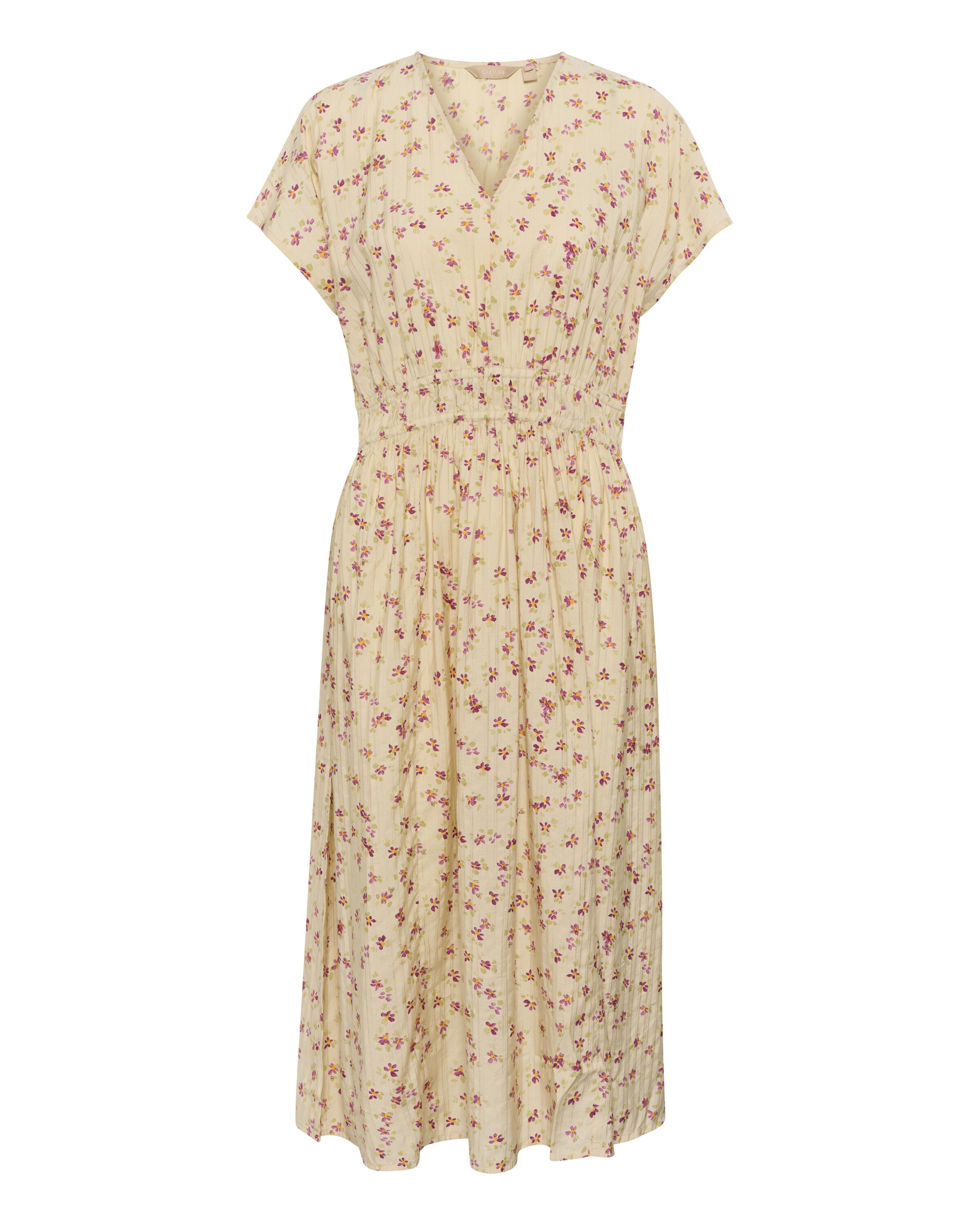 CULTURE Kjole 'CUPuglia Gally' i hvid: forside