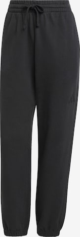 ADIDAS SPORTSWEARLoosefit Sportske hlače 'ALL SZN' - crna boja: prednji dio