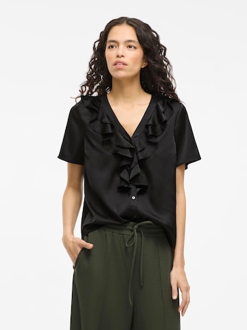 VILA Bluse i sort: forside